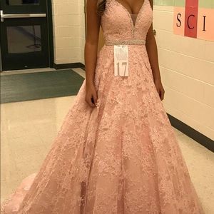 Sherri Hill Couture Blush gown size 4